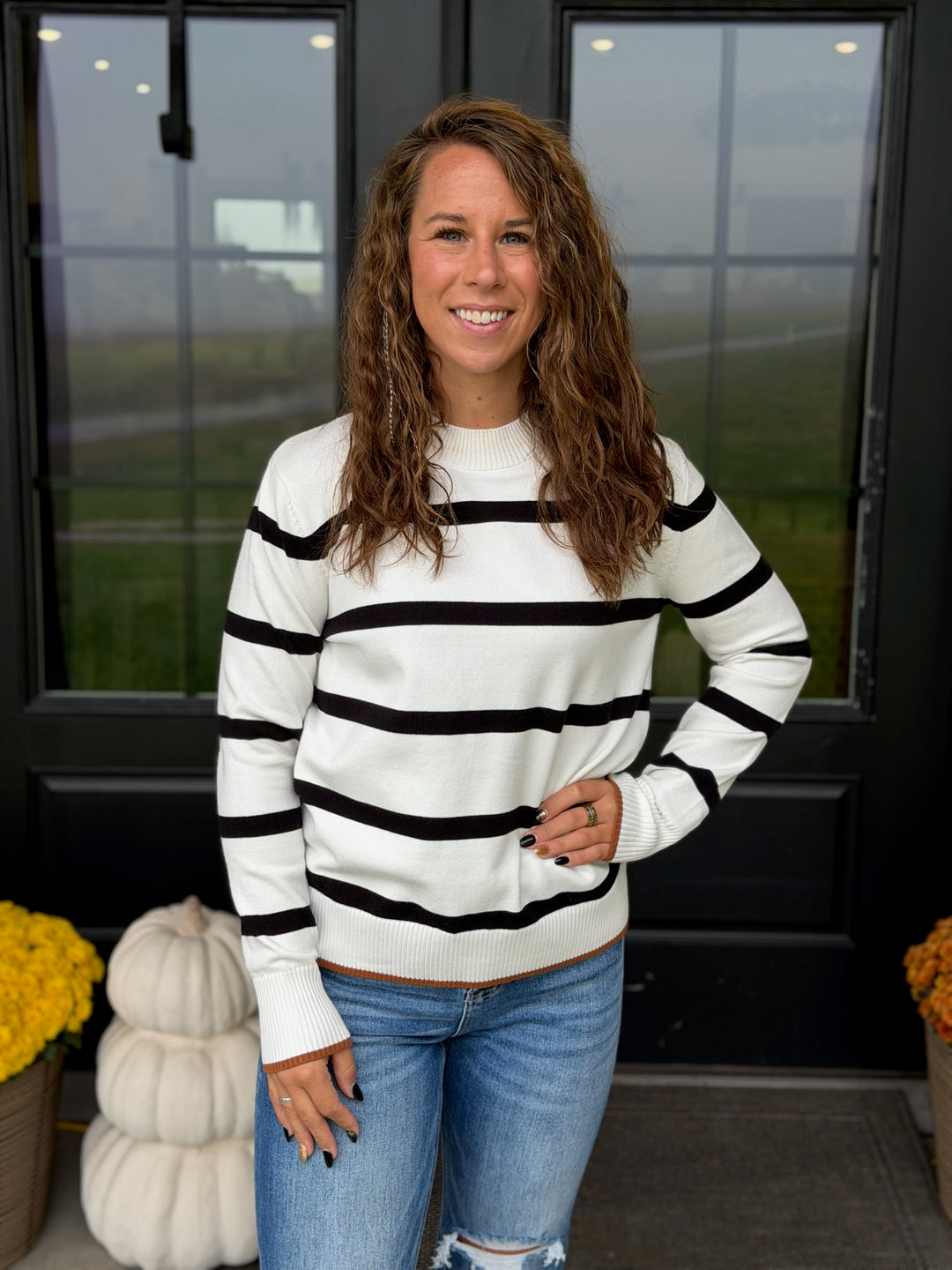 Chic Stripe Sweater