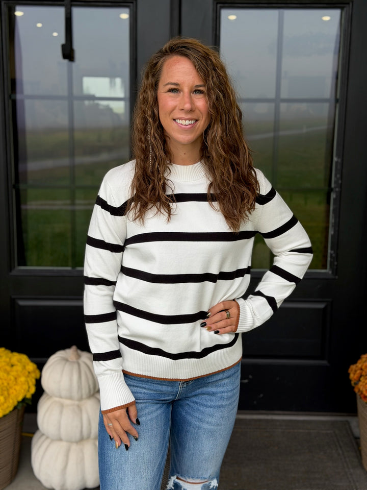 Chic Stripe Sweater