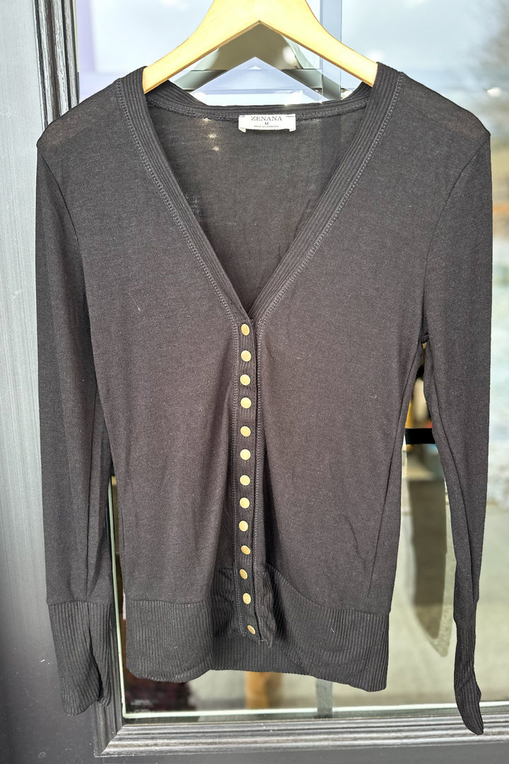 Snap Button Cardigan