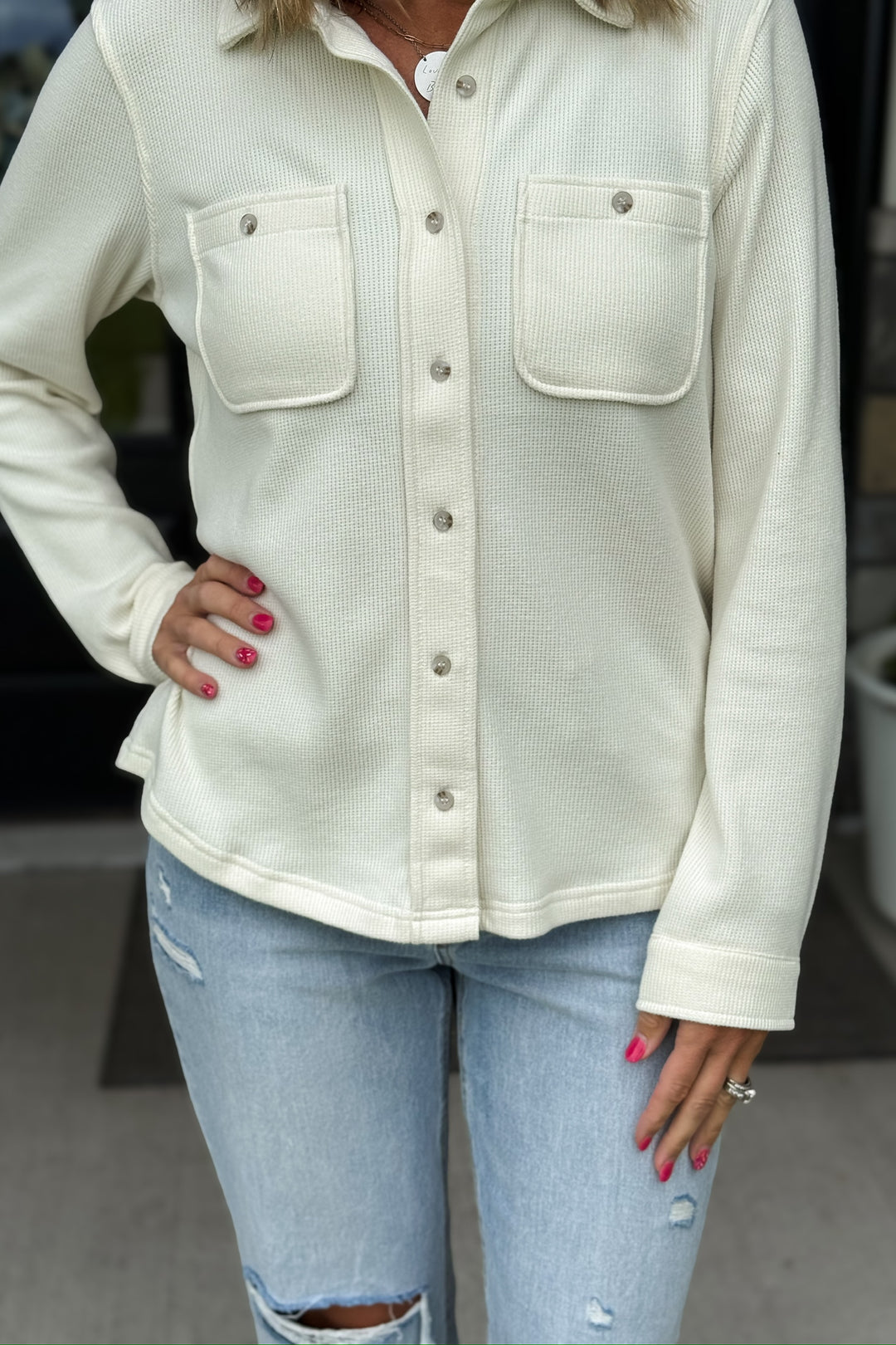 Carrie Button Down