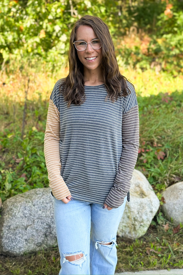 Striped Color Block