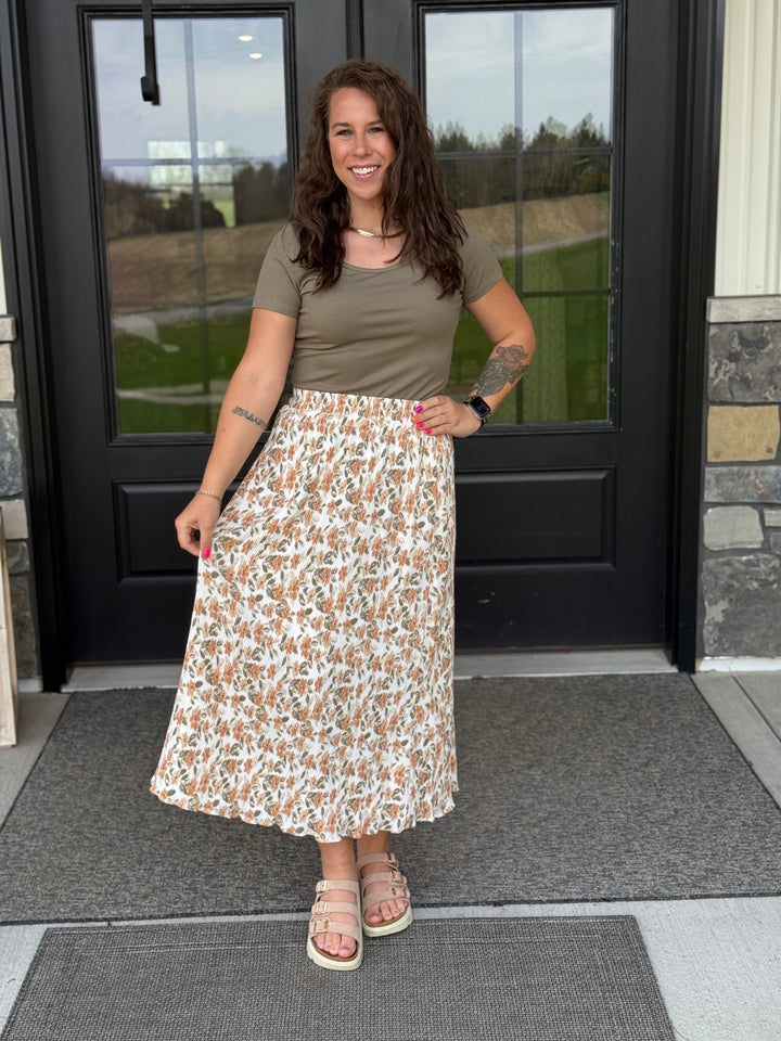 Textured Skirt Honey Grove