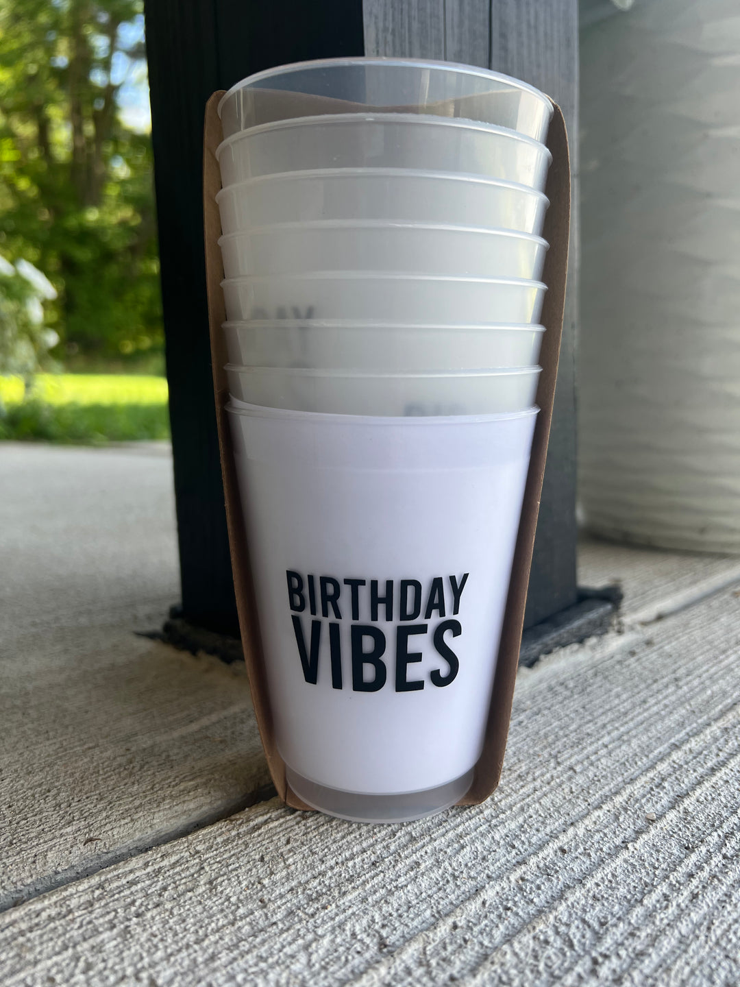 Birthday Vibes Cup Set