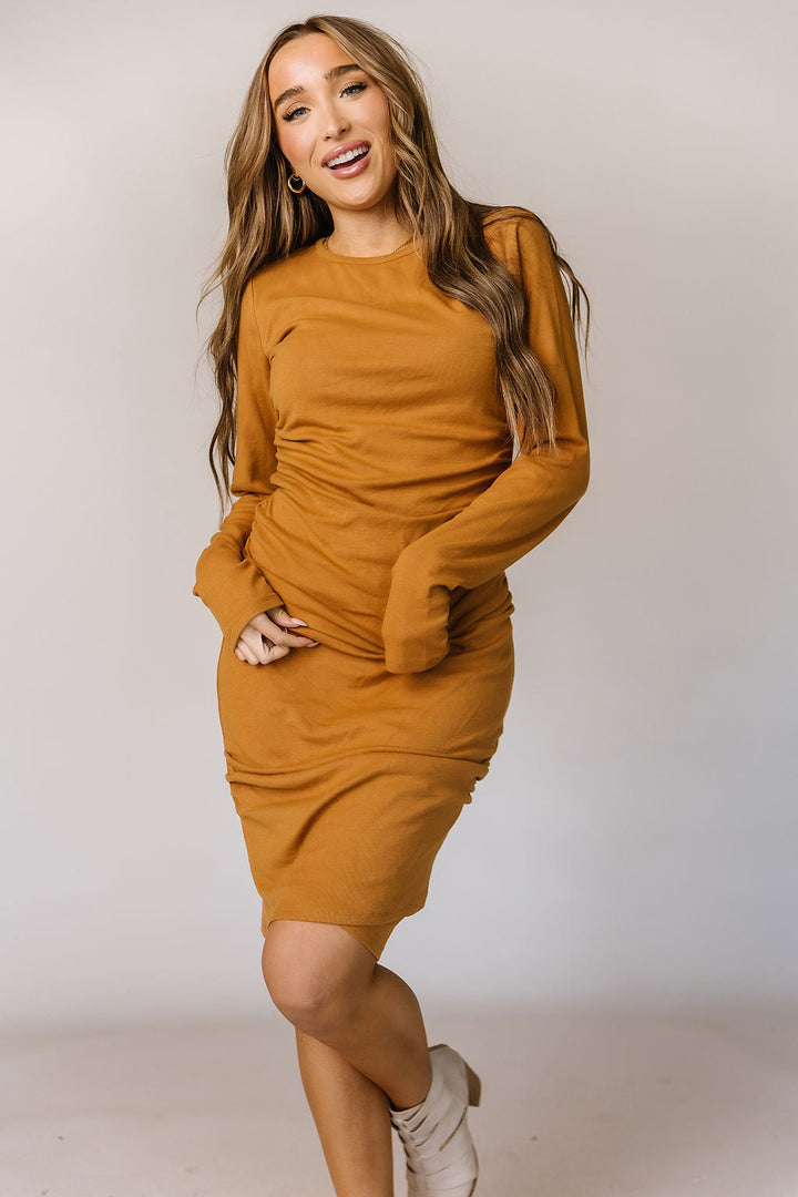 Better Than Basic Dress - Butterscotch
