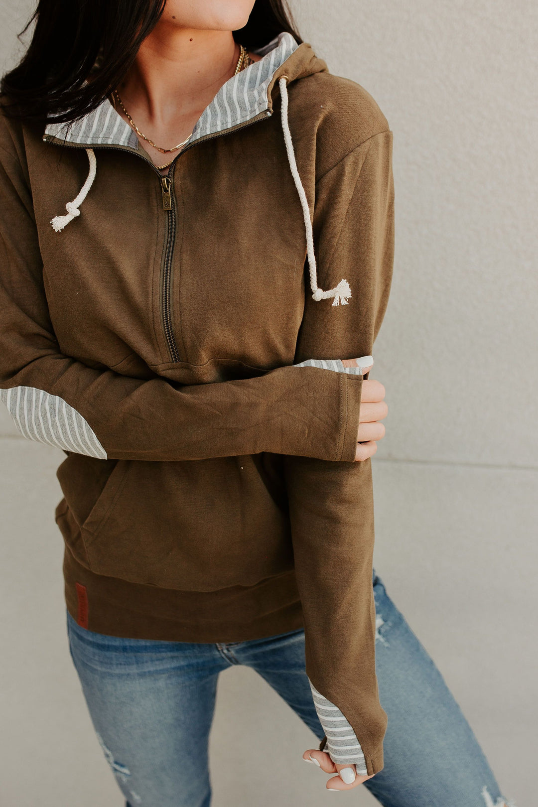 HalfZip Sweatshirt - Love Lines
