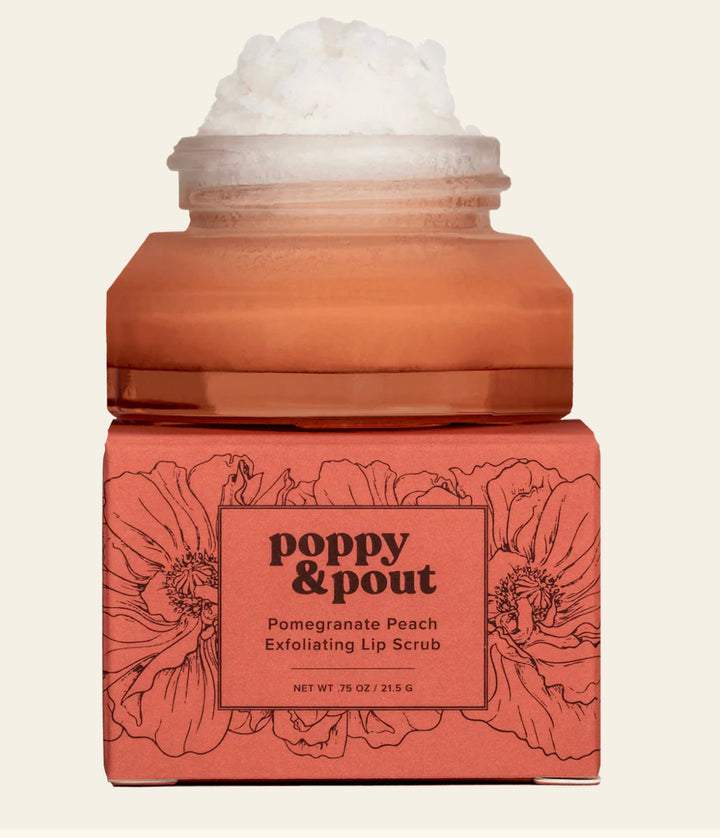 Poppy Pout Lip Scrubs