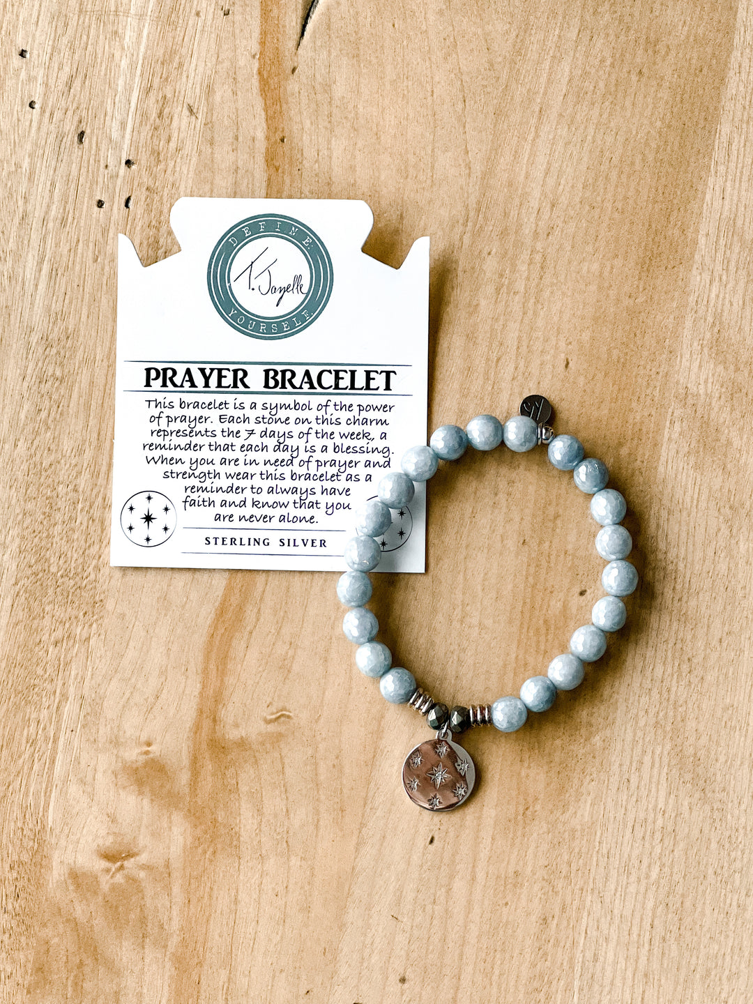 TJazelle Blue Quartzite - Prayer