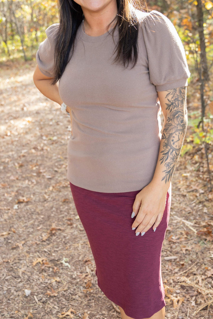 Sweater Blouse Tie Back